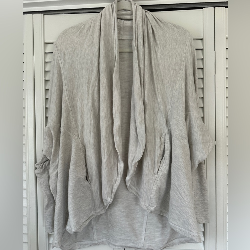Lululemon Gray Cardigan Wrap